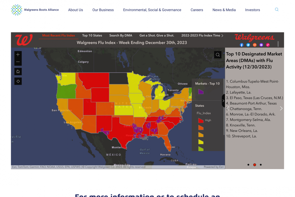 10 Cities Reporting Spikes in Flu Prescriptions Precision